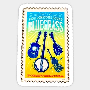 Bluegrass Stamp Sticker